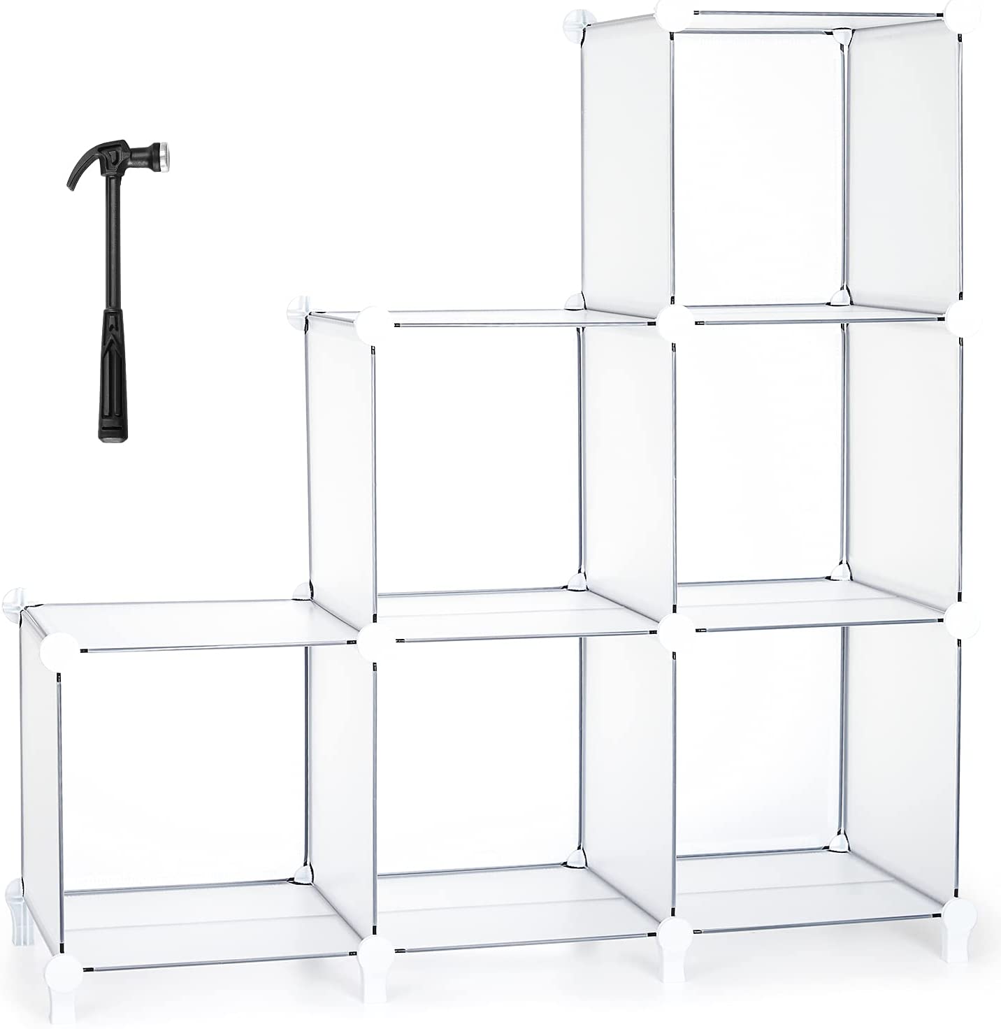 https://bigbigmart.com/wp-content/uploads/2021/10/Kootek-6-Cube-Storage-Organizer-Closet-Storage-Shelves-22lbs-White-Translucent-1.jpg