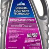 PEAK OET Extended Life Pink 50/50 Prediluted Antifreeze, Coolant, 1 Gal.