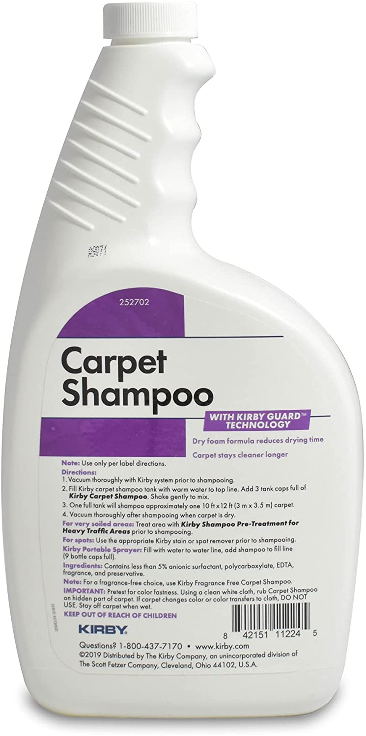Kirby, Carpet Shampoo, 32oz