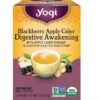 Yogi Tea Blackberry Apple Cider Digestive Awakening, 4 Pack, 64 Tea Bags