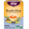 Yogi Tea Breathe Deep, 6 Pack, Caffeine Free, 96 Organic Herbal Tea Bags