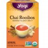 Yogi Tea Chai Rooibos, 6 Pack, Warming and Spicy Sweet, 96 Tea Bags