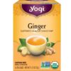 Yogi Tea Ginger, 6 Pack, Supports Healthy Digestion, 96 Tea Bags