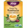 Yogi Tea Green Tea Kombucha, 4 Pack, 64 Tea Bags