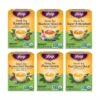 Yogi Tea Green Tea Variety Pack Sampler, 6 Pack, 96 Organic Green Tea Bags