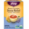 Yogi Tea Honey Lavender Stress Relief, 4 Pack, 64 Tea Bags