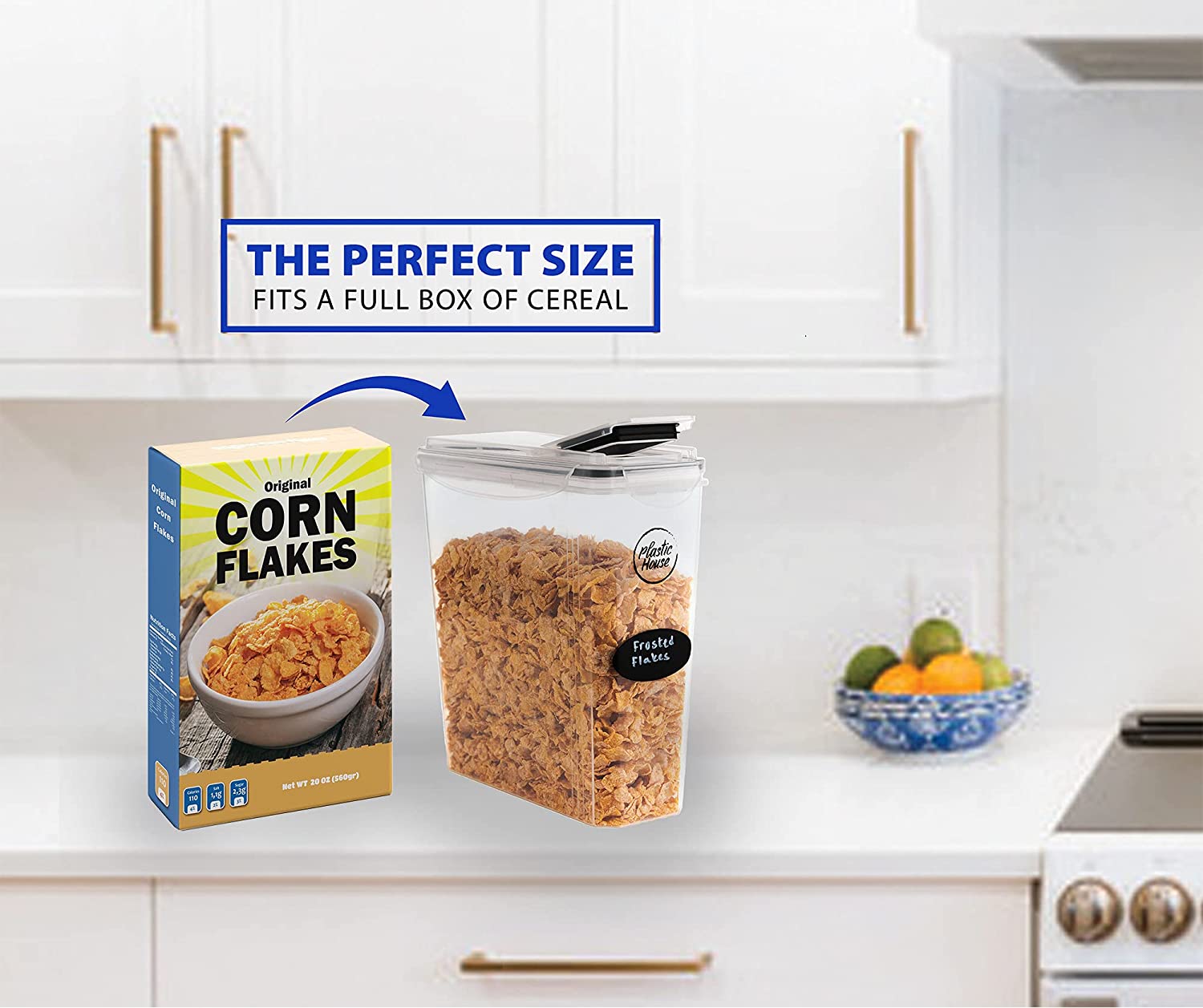 OXO Good Grips 3-Piece POP Cereal Dispenser Set 