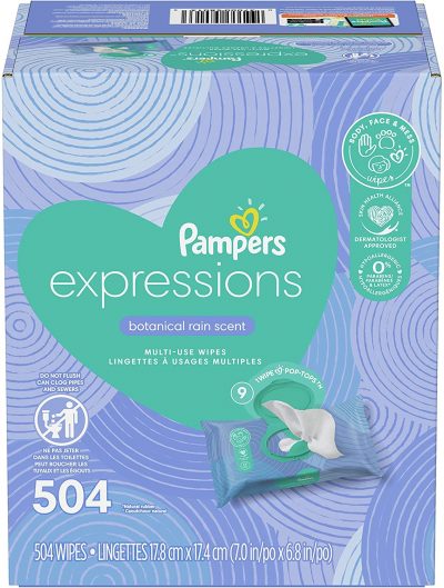 Pampers Expressions Baby Diaper Wipes