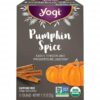 Yogi Tea, Pumpkin Spice Tea, Caffeine Free, 96 Organic Herbal Tea Bags, 6 Pack