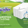 Swiffer Sweeper Dry Mop Refills for Floor Mopping and Cleaning, 52 Count
