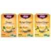 Yogi Tea Ginger Tea Variety Pack Sampler,  3 Pack, 48 Organic Herbal Tea Bags