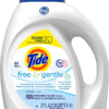 Tide Free & Gentle Liquid Laundry Detergent, 64 loads, 92 fl oz, HE Compatible