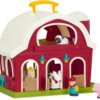 Battat – Big Red Barn – Animal Farm Playset for Toddlers