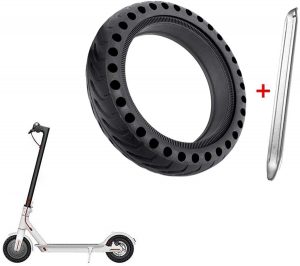 ASTVSHOP Solid Tire Wheel's Replacemen Accessories for Electric Scooter Xiaomi Mi m365 / gotrax gxl V2, 8.5 inches Scooter Explosion-Proof Solid Tire for Xiaomi Mijia M365