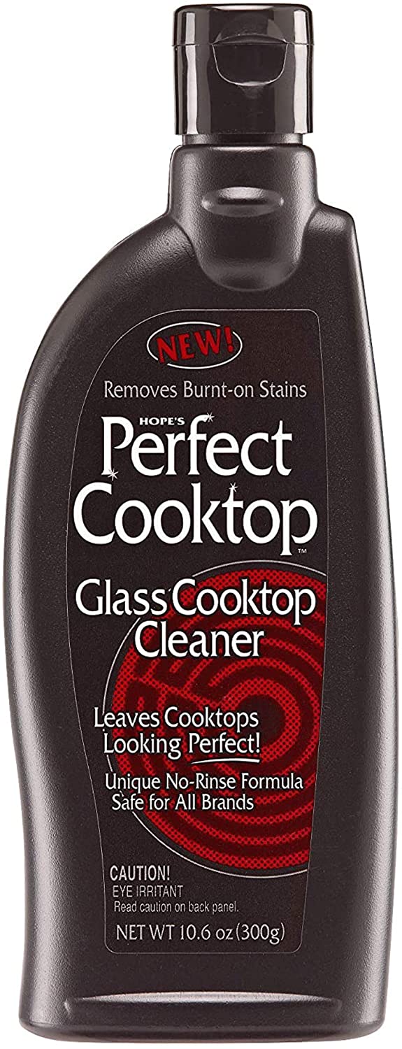 Hope's Perfect Cooktop Cleaner, 10.6-Ounce, Glass Cooktop Cleaning Spray Perfect Cooktop