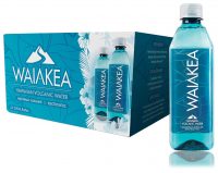 Waiakea Hawaiian Volcanic Water, Naturally Alkaline, 405.6 Fl Oz (Pack of 24)