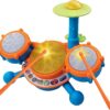 VTech KidiBeats Drum Set, Orange