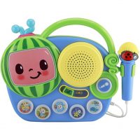 eKids Cocomelon Toy Singalong Boombox with Microphone
