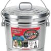 Behrens Rust-Proof Steel Locking Lid Trash Can, 6 Gallon