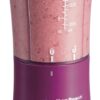 Hamilton Beach Personal Smoothie Blender With 14 Oz Travel Cup And Lid, Blue 51132