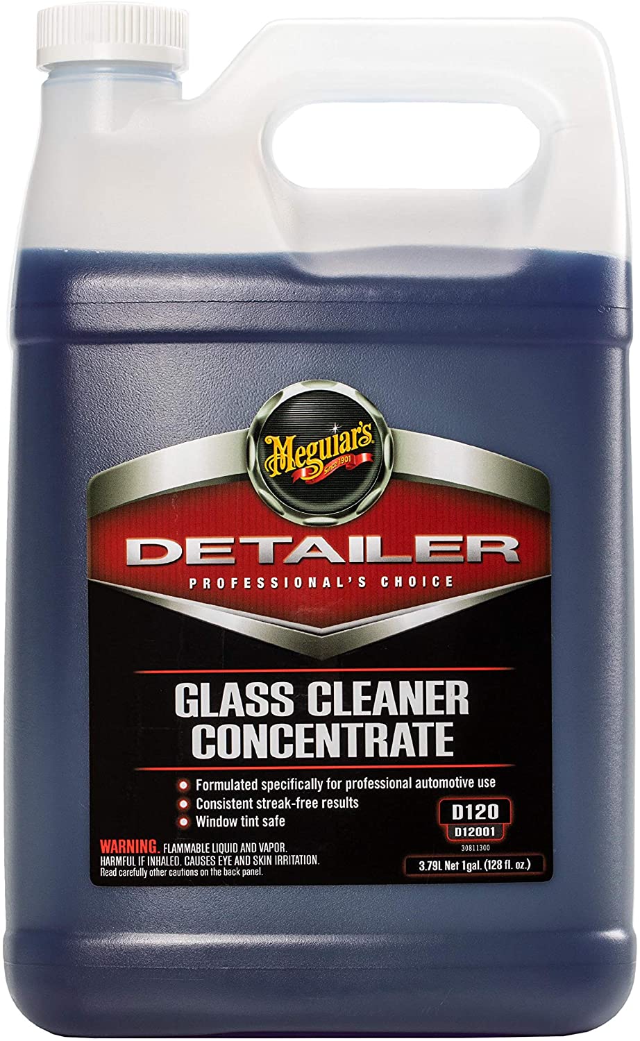 Meguiar's Glass Cleaner Concentrate – Car Window Cleaner for a Crystal  Clear View – D12001, 1 gal