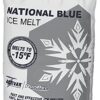 National Blue Ice Melt 8lb Bag - Fast Acting Ice Melter - Pet, Melts to -15°F