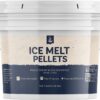 Pure Original Ingredients Ice Melt Pellets (1 Gallon) Fast-Acting & Powerful, Safe