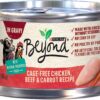 Purina Beyond Grain Free, Natural, Adult Wet Cat Food,  Chicken, Beef & Carrot in Gravy