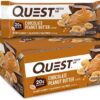 Quest Nutrition Chocolate Peanut Butter Bars, Chocolate Peanut Butter - 12 Count