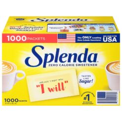 Splenda No Calorie Sweetener Value Pack, 2.2 lbs,1000 Count (Pack of 1)