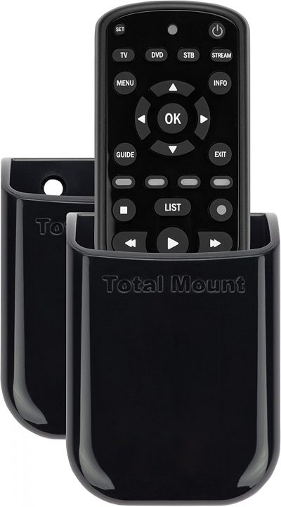 TotalMount Universal Remote Holders (Quantity 2 - One Remote per Holder)