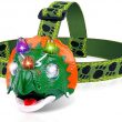 Triceratops LED Headlamp - Dinosaur Headlamp for Kids Camping Essentials