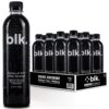 blk. Natural Mineral Alkaline Water, ph8+ Bioavailable Fulvic & Humic Acid Extract, 16.9oz 12pk