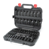 1/2 in. Drive SAE/Metric Impact Socket Set (64-Piece)