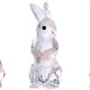 Easter Decorations Set of 3 Crystal Bunny Easter Decor