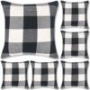 Decorsurface Decorbay Buffalo Check Plaid Throw Pillow Covers 18x18
