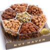 Nut Haven Holiday Nuts Gift Basket - Great Gift for Mothers Day
