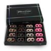 The Pretzel Plate Chocolate Covered Pretzels Gift Box- Vegan Gourmet Assorted Dark & White Chocolates Gift