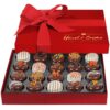 Hazel & Creme Chocolate Covered Cookie Gift - 20 Pcs - Anniversary, Thank You, Birthday