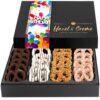 Hazel & Creme Chocolate Covered Pretzels - HAPPY BIRTHDAY Chocolate Gift Box