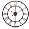 Infinity Instruments Metal Fusion 28 in. H x 28 in. W Round Wall Clock