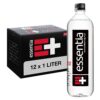 Essentia Bottled Water, 1 Liter, Pack of 12 Bottles; 99.9% Pure