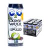 C2O Pure Coconut Water with Espresso | Plant Based | Non-GMO | Dairy Free | Essential Electrolytes | 17.5 Fl Oz (Pack of 12)