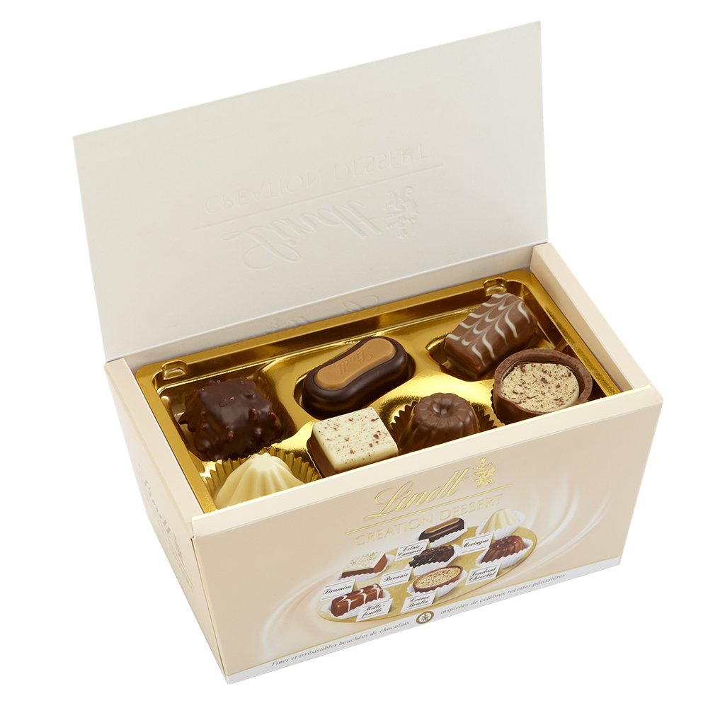 Lindt Creation Dessert Chocolate Praline Box 2x400g 2 boxes Made in  Switzerland