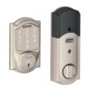 Schlage, Camelot Satin Nickel Sense Smart Door Lock
