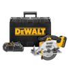 DEWALT DCS391P1 20-Volt MAX Cordless 6-1/2 in. Circular Saw with (1) 20-Volt Battery 5.0Ah & Charger