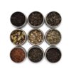 Golden Moon Tea LOOSE LEAF TEA SAMPLER - 9 Variety Pack, Herbal Tea