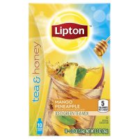 Lipton Tea Honey Green Tea Mango Pineapple, 15.6 Ounce, (Pack of 12)