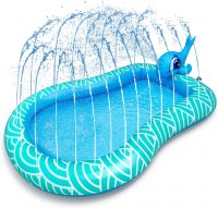 Neteast Splash Pad Inflatable Sprinkler Kiddie Pool