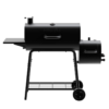 Nexgrill 29 in. Barrel Charcoal Grill/Smoker in Black